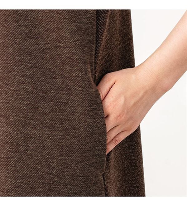 VINNO（ヴィノ）の「＜日本製＞布帛切替カットワンピース（カットソーワンピース）」｜詳細画像