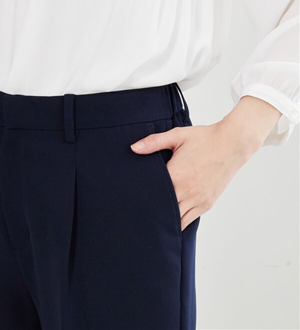 BELLUNA（ベルーナ）の「＜Ｃ／Ｓ＞センタータックワイドパンツ（ワイドパンツ・ガウチョ）」｜詳細画像