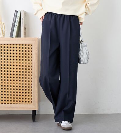 alotta（アロッタ）の「ウエストシャーリングとろみワイドパンツ（ワイドパンツ・ガウチョ）」