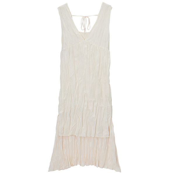 RANAN（ラナン）の「ひんやり裏地付！ジャカード素材フレアーシルエットジャンパスカート（その他ワンピース）」｜詳細画像