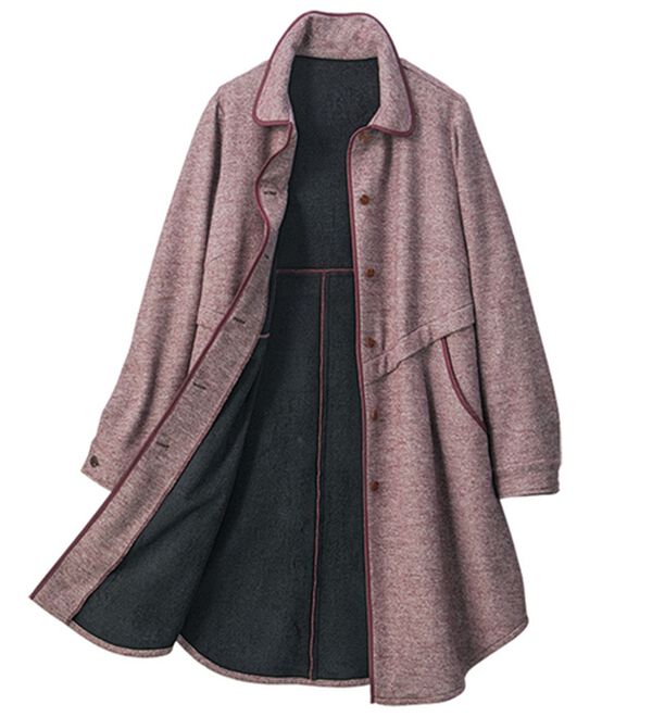 VINNO（ヴィノ）の「プライムウォームボンディングチュニックワンピース（チュニックワンピース）」｜詳細画像