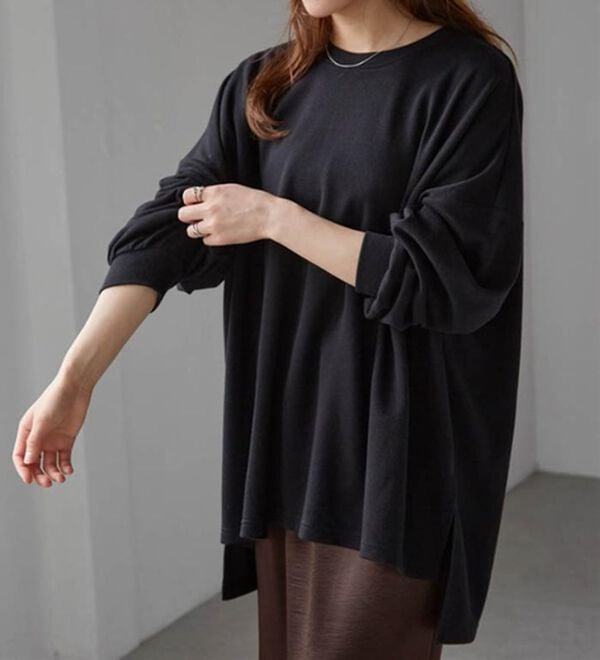 RANAN（ラナン）の「オーバーサイズスウェットＴ（カットソー）」｜詳細画像