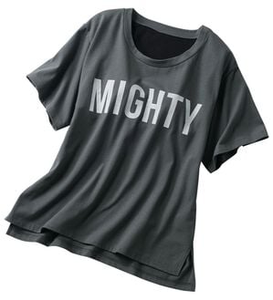 LAVIENNE（ラヴィエンヌ）の「カップ付ロゴＴシャツ（Tシャツ）」｜詳細画像