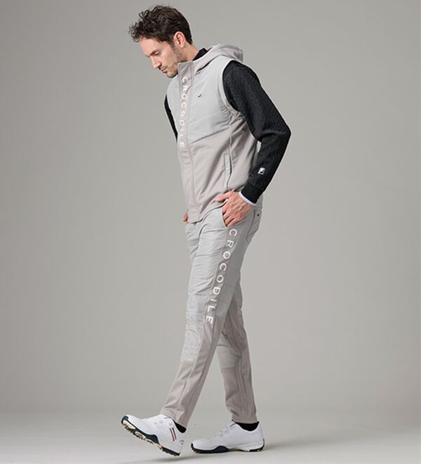 「＜クロコダイル＞アクティブヒート防風ストレッチスーツ（メンズスポーツウェア（トップス））」｜詳細画像