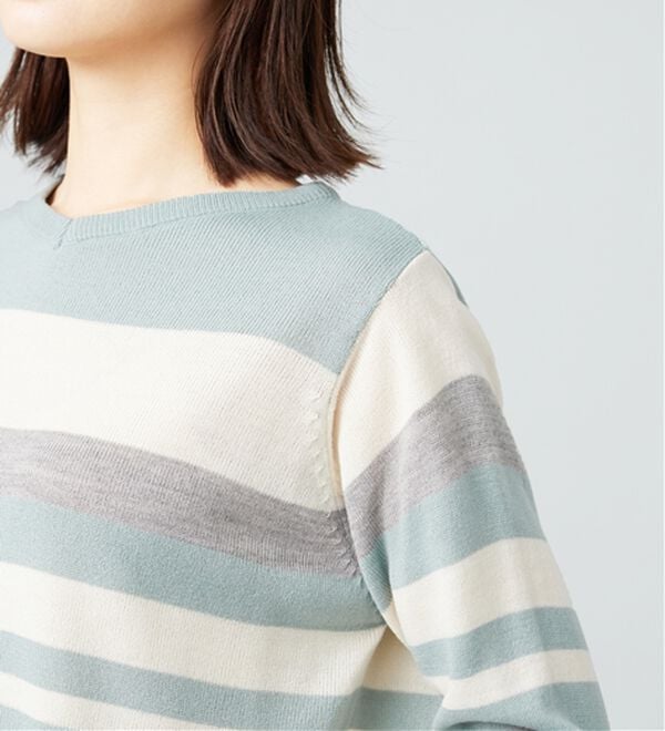 BELLUNA（ベルーナ）の「カシミヤタッチニットチュニック（チュニック）」｜詳細画像