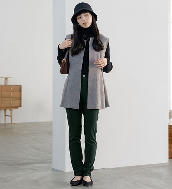 BELLUNA（ベルーナ）の「美ストレッチ素材レギンスパンツ【Ｐｒｉｍａ　Ｆｉｔ　Ｐａｎｔｓ】（スパッツ・レギンス）」｜詳細画像