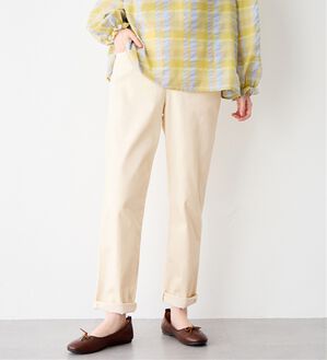 Viola e Viola（ヴィオラ エ ヴィオラ）の「綿混ストレッチゆとりシルエットレギンスパンツ（フルレングスパンツ）」｜キナリ