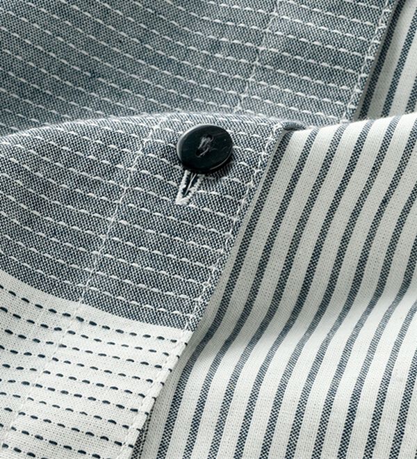 ルフラン（ルフラン）の「【２色組】日よけに便利な綿１００％シャツジャケット（シャツ）」｜詳細画像