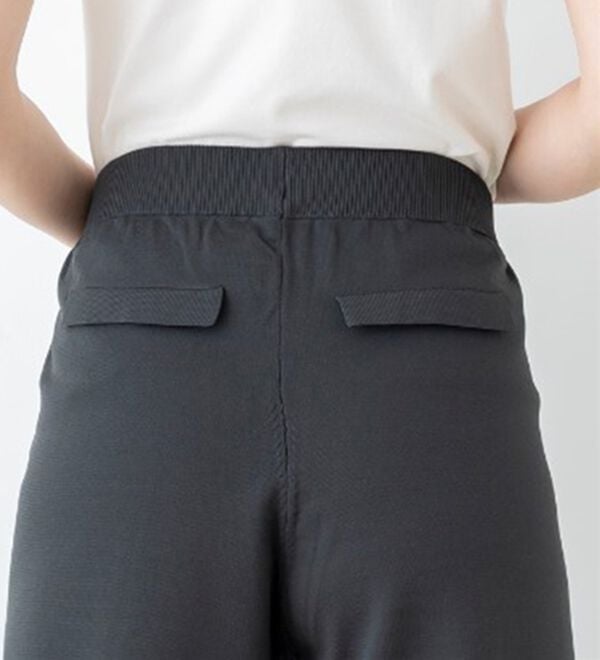 BELLUNA（ベルーナ）の「配色ライン使いニットワイドパンツ（ワイドパンツ・ガウチョ）」｜詳細画像