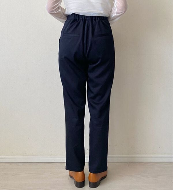 BELLUNA（ベルーナ）の「【低身長さん向け】美脚見えスリットテーパードパンツ（テーパードパンツ）」｜詳細画像