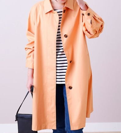 BELLUNA（ベルーナ）の「防風仕様ステンカラーコート（ロングコート）」