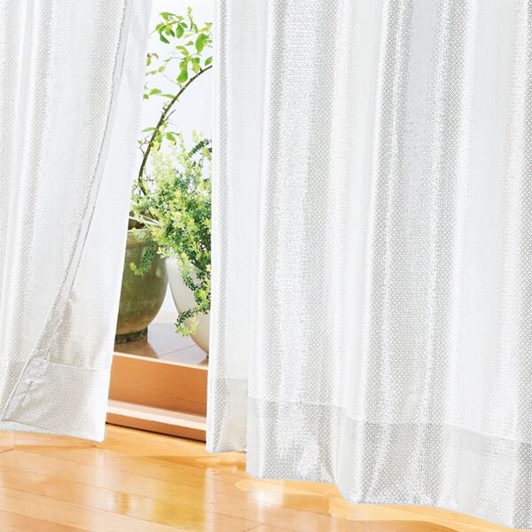「一年中お役立ちエコレースカーテン「エコファイン」（レースカーテン）」｜詳細画像