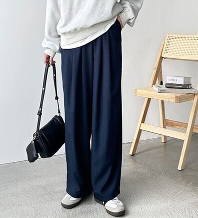 GeeRA（ジーラ）の「【体型カバー】上品なのにラクちんワイドパンツ（フルレングスパンツ）」