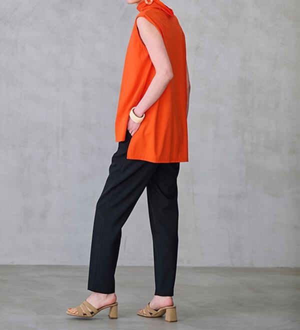 RANAN（ラナン）の「スリーブレスハイネックプルオーバー（カットソー）」｜詳細画像