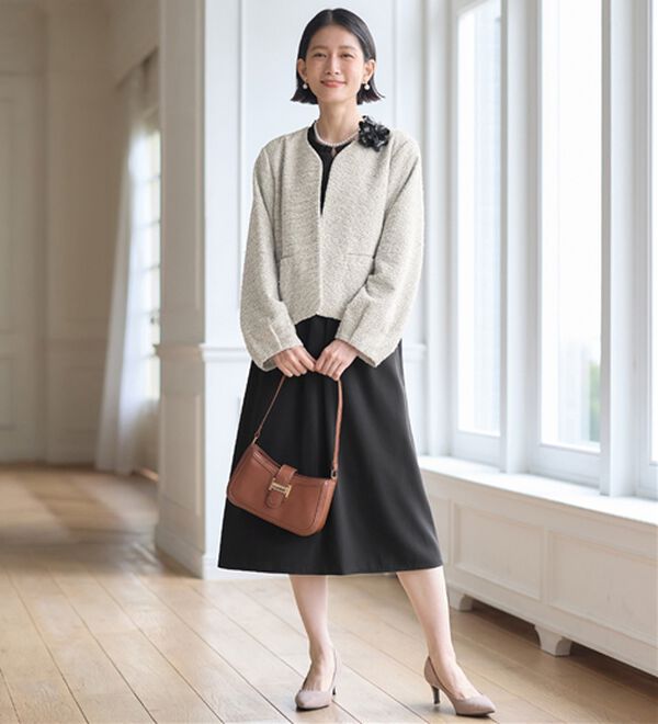 Viola e Viola（ヴィオラ エ ヴィオラ）の「【４点セット】入卒お任せ！２ジャケットワンピーススーツ（その他スーツ）」｜詳細画像