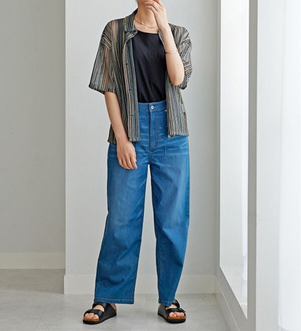 BELLUNA（ベルーナ）の「ヒンヤリ！綿１００％サマ見えタンクトップ（タンクトップ・キャミソール）」｜詳細画像