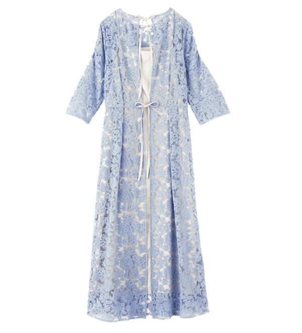 RANAN（ラナン）の「バックリボンデザインレースワンピース（その他ワンピース）」｜詳細画像