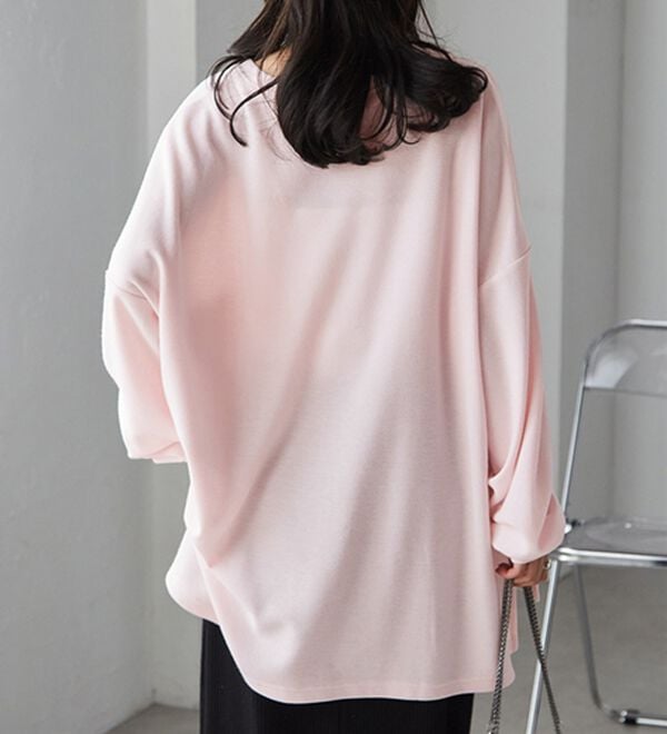 RANAN（ラナン）の「オーバーサイズスウェットＴ（カットソー）」｜詳細画像