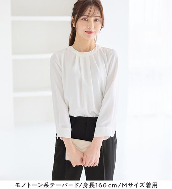 alotta（アロッタ）の「【選べるパンツ】洗える！３点セット着回し力抜群スーツ（パンツスーツ）」｜詳細画像