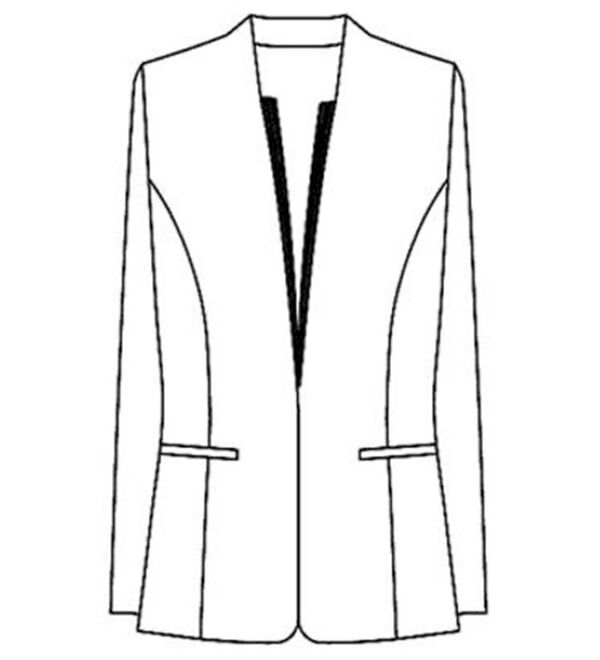 BELLUNA（ベルーナ）の「【３点セット】洗えるストレッチ素材！ワイドパンツ３点セット（ブラックフォーマル（喪服・礼服））」｜詳細画像