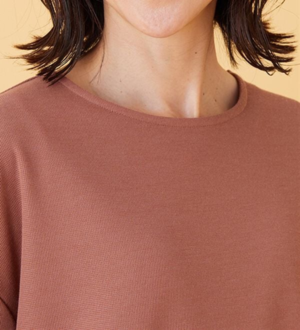 BELLUNA（ベルーナ）の「かのこ素材裾プリーツプルオーバー（カットソー）」｜詳細画像