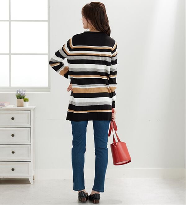 BELLUNA（ベルーナ）の「カシミヤタッチニットチュニック（チュニック）」｜詳細画像