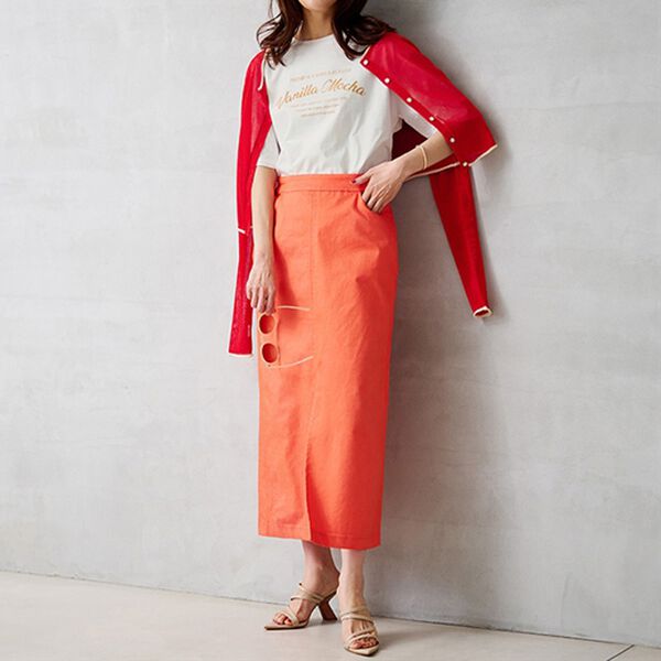 RANAN（ラナン）の「プリントロゴＴシャツ（カットソー）」｜詳細画像