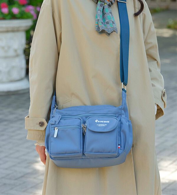 BELLUNA（ベルーナ）の「＜ルコック＞はっ水多ポケットショルダー（ショルダーバッグ）」｜詳細画像