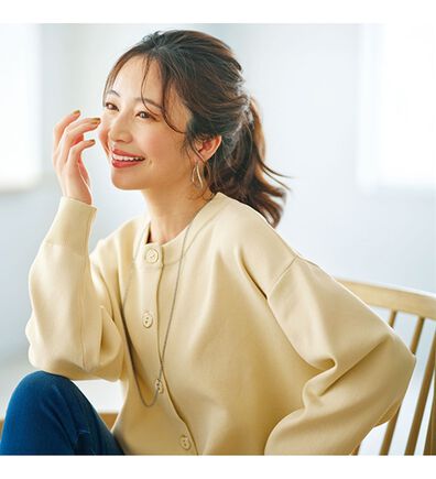 カーディガンレディースファッション(ホワイト)通販 - ベルーナ【公式】