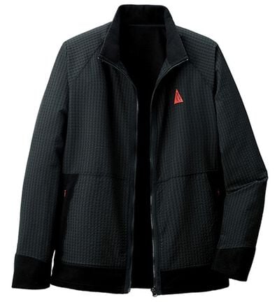 「＜コムルヴァン・オム・ゴルフ＞のびのび快適フリースブルゾン（メンズブルゾン）」