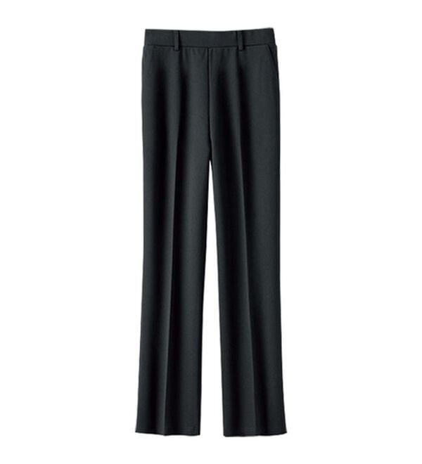 BELLUNA（ベルーナ）の「ジョーゼット素材フレアーパンツ（フルレングスパンツ）」｜詳細画像
