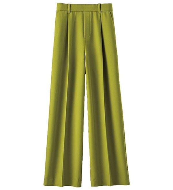 BELLUNA（ベルーナ）の「サマ見え！タック使いワイドパンツ（ワイドパンツ・ガウチョ）」｜詳細画像