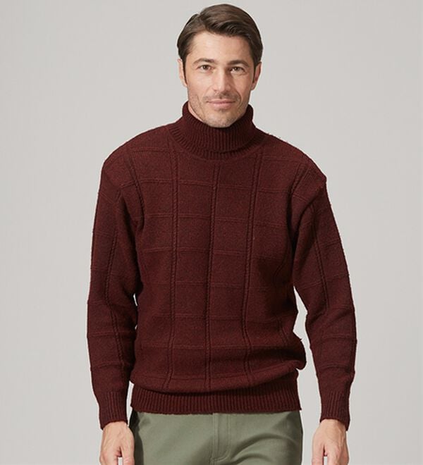 「まさに画期的裏暖かセーター（メンズニット・セーター）」｜詳細画像