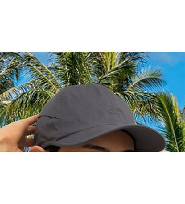 「熱暑に！ヒンヤリクーラー内蔵キャップ紳士（帽子）」｜詳細画像