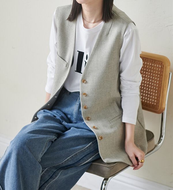 オーバーサイズジレ - ベルーナ【公式】