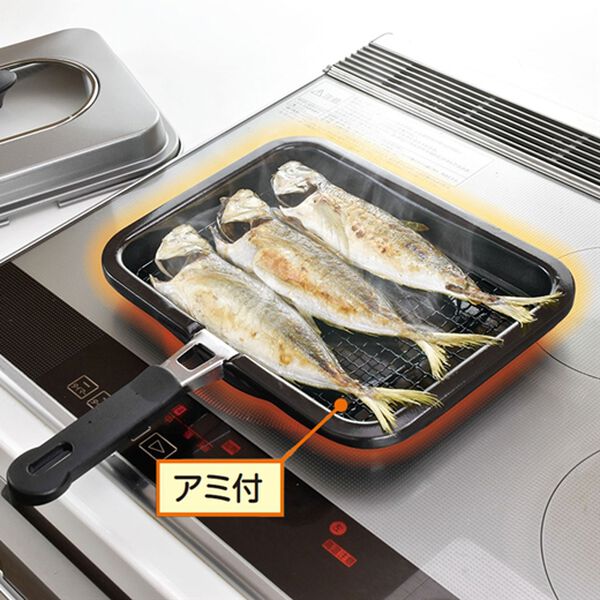 「ＩＨ対応　窓付ロースター（調理器具）」｜詳細画像