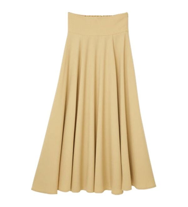 RANAN（ラナン）の「フレアーシルエットハイウエストスカート（ロングスカート）」｜詳細画像