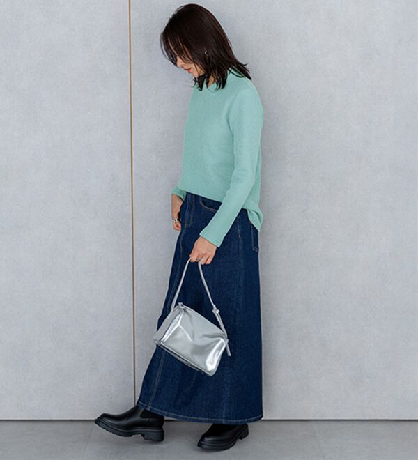 BELLUNA（ベルーナ）の「【静電気防止】ニットが苦手な方にも優しいプルオーバー（カットソー）」｜詳細画像