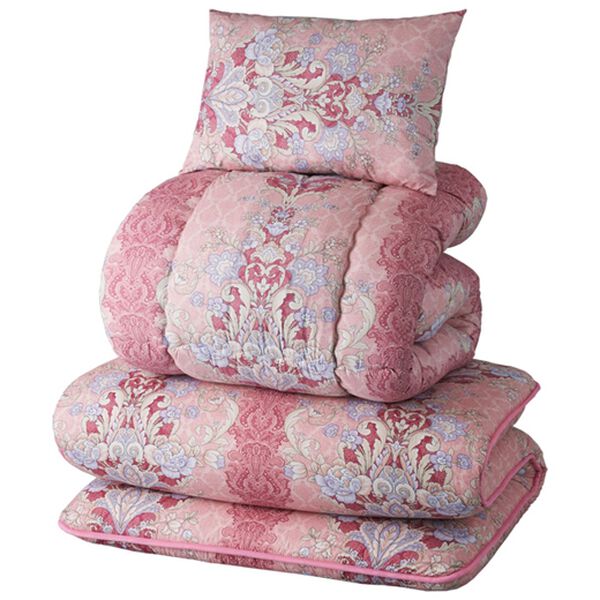 「【４／３０まで早割】抗菌防臭ウルトラボリューム布団セット（その他寝具）」｜ピンク