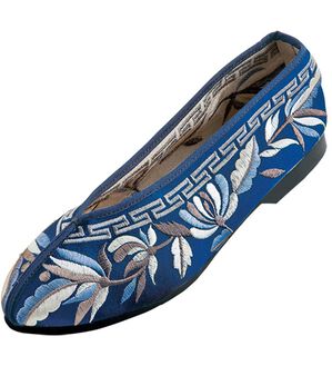 BELLUNA（ベルーナ）の「フラワー刺しゅうパンプス（パンプス）」｜ネイビー