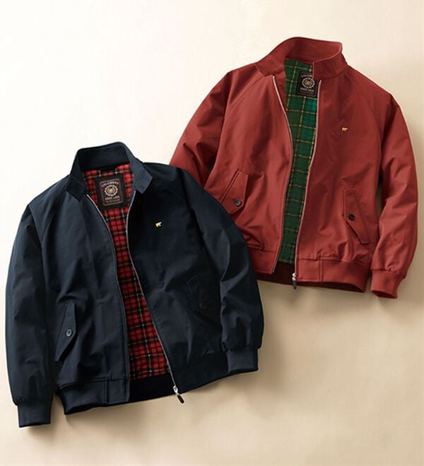 「＜ゴールデンベア＞裏フリース暖かスイングトップ（メンズブルゾン）」｜詳細画像