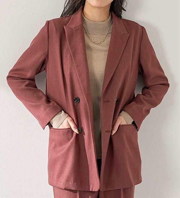 BELLUNA（ベルーナ）の「洗える！メリノウール１００％ハイネックセーター（ニット・セーター）」｜詳細画像