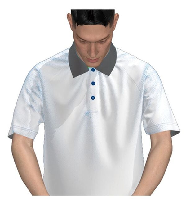 「＜トランスコンチネンツスポーツ＞３Ｄオールラウンドポロシャツ（メンズポロシャツ）」｜詳細画像