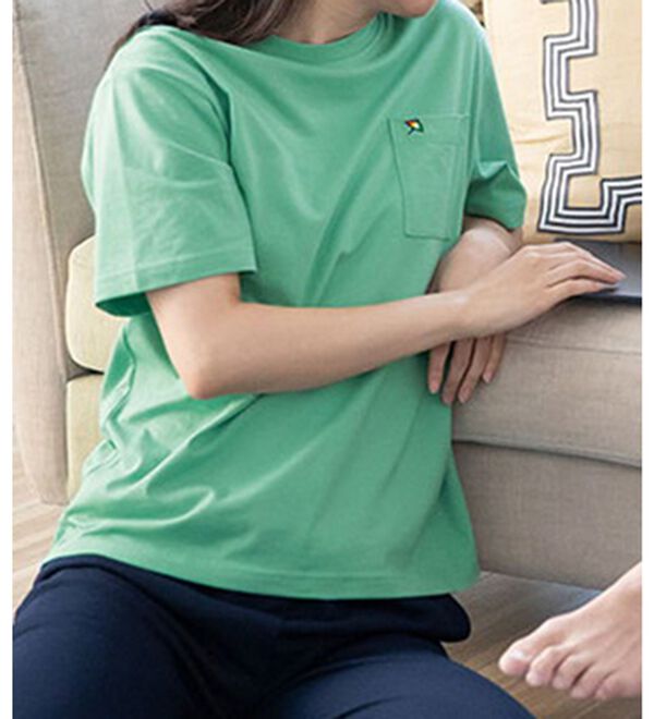 「＜アーノルド　パーマー＞ワンポイント刺しゅうベーシック半袖Ｔシャツ（メンズＴシャツ）」｜詳細画像