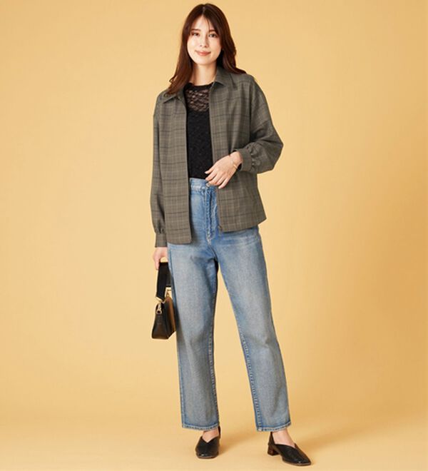 BELLUNA（ベルーナ）の「【Ｗｏｏｌｉｓｈ】ステンカラージャケット（その他ジャケット）」｜詳細画像