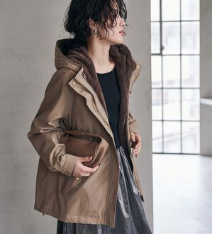 3WAYフェイクファーライナーブルゾン - ベルーナ【公式】 