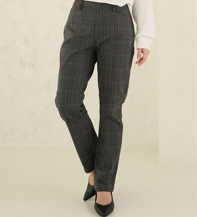 A HAPPY MARILYN（アハッピーマリリン）の「【大きいサイズ】【Ｌ～５Ｌ】楽・暖・美脚！ストレッチ裏起毛パンツ（フルレングスパンツ）」