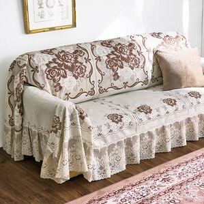 「日本製抗菌防臭加工カチオンレースソファカバー（ソファーカバー）」｜詳細画像