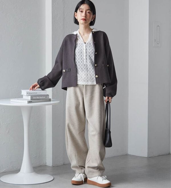 RANAN（ラナン）の「レースフーディートップス（カットソー）」｜詳細画像