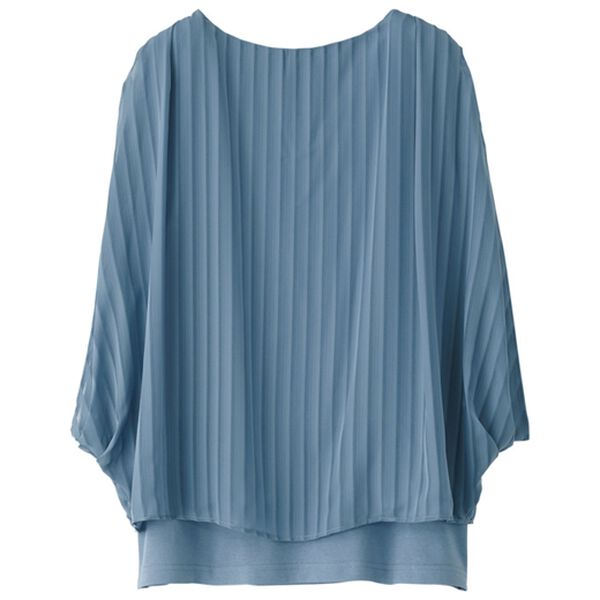 BELLUNA（ベルーナ）の「ふんわりシフォンで視覚効果ブラウス（ブラウス）」｜詳細画像